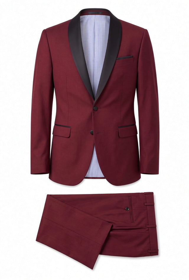 Vitarelli Slim Fit Shawl Lapel Tuxedo with Velvet Option (220BIUSB2TN)