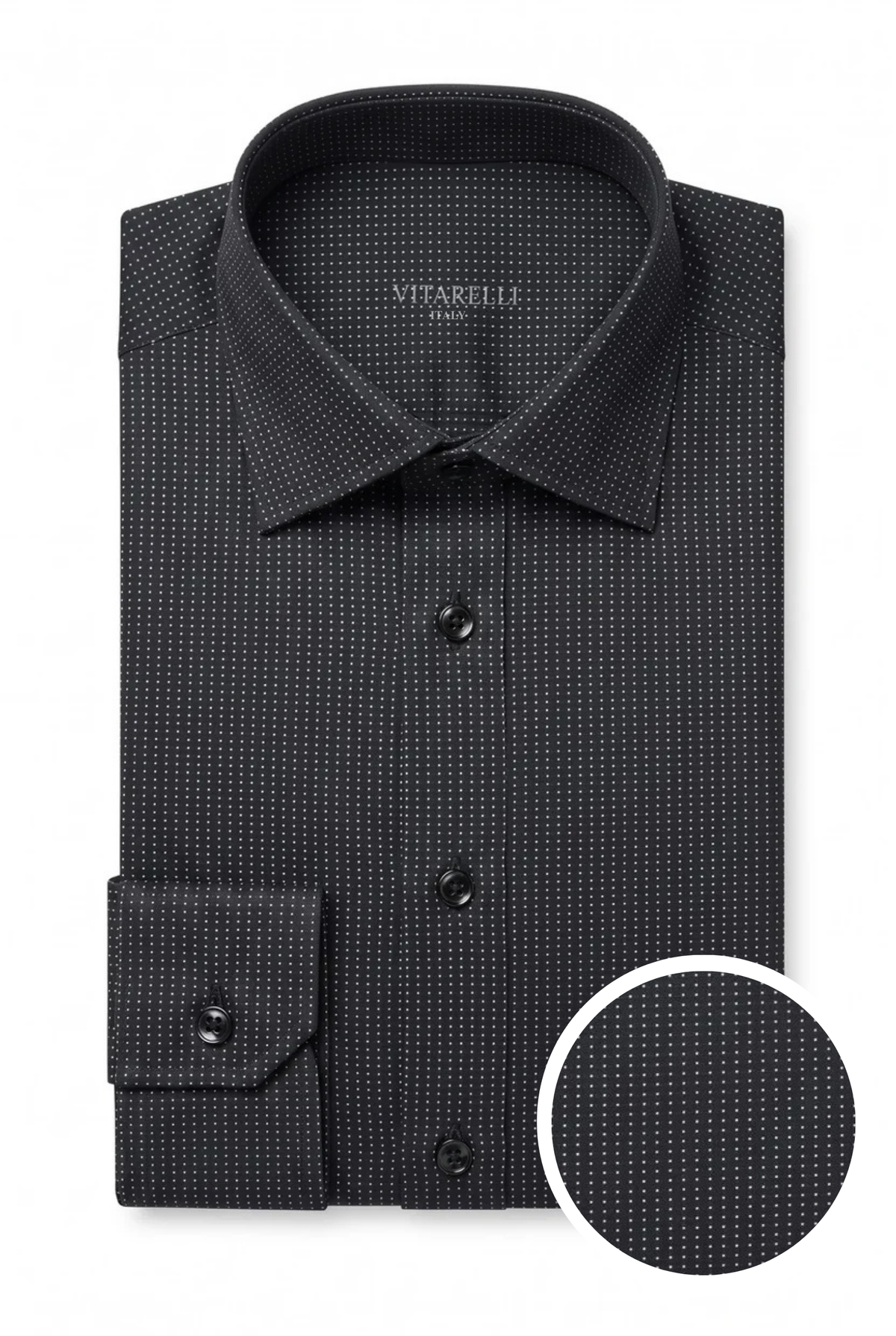 Vitarelli Italy - Comfort Ultra Stretch 4ways Knitted Dress Shirt – Slim Fit