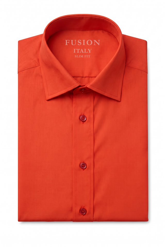 Fusion men's dress shirt, neck and sleeve sizing