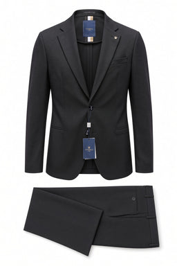 Vitarelli Air Knit Stretch 2-Piece Suit – Black (146751)