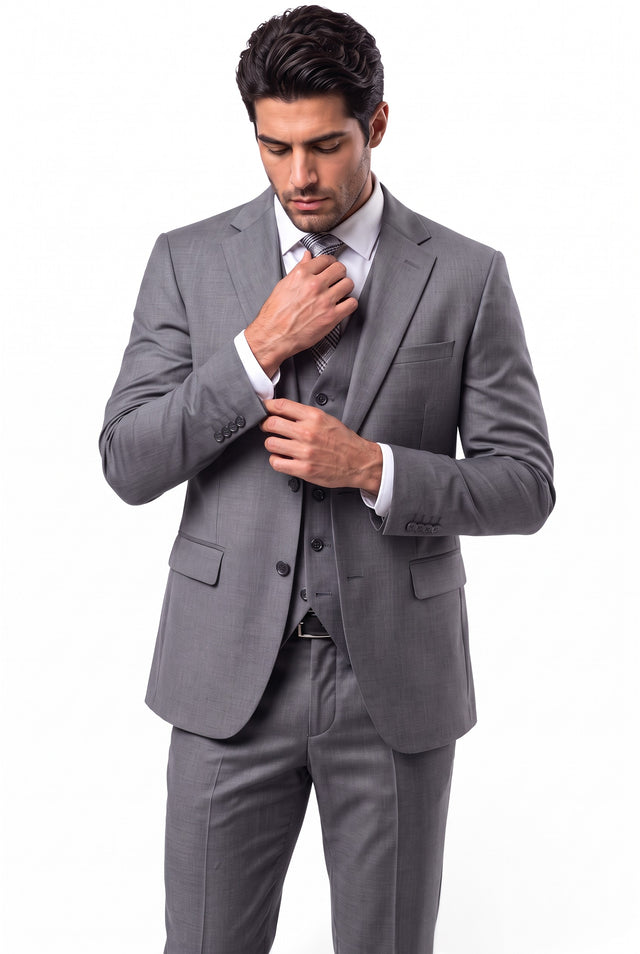 Vitarelli 3-piece 4-way stretch suit, style 2080