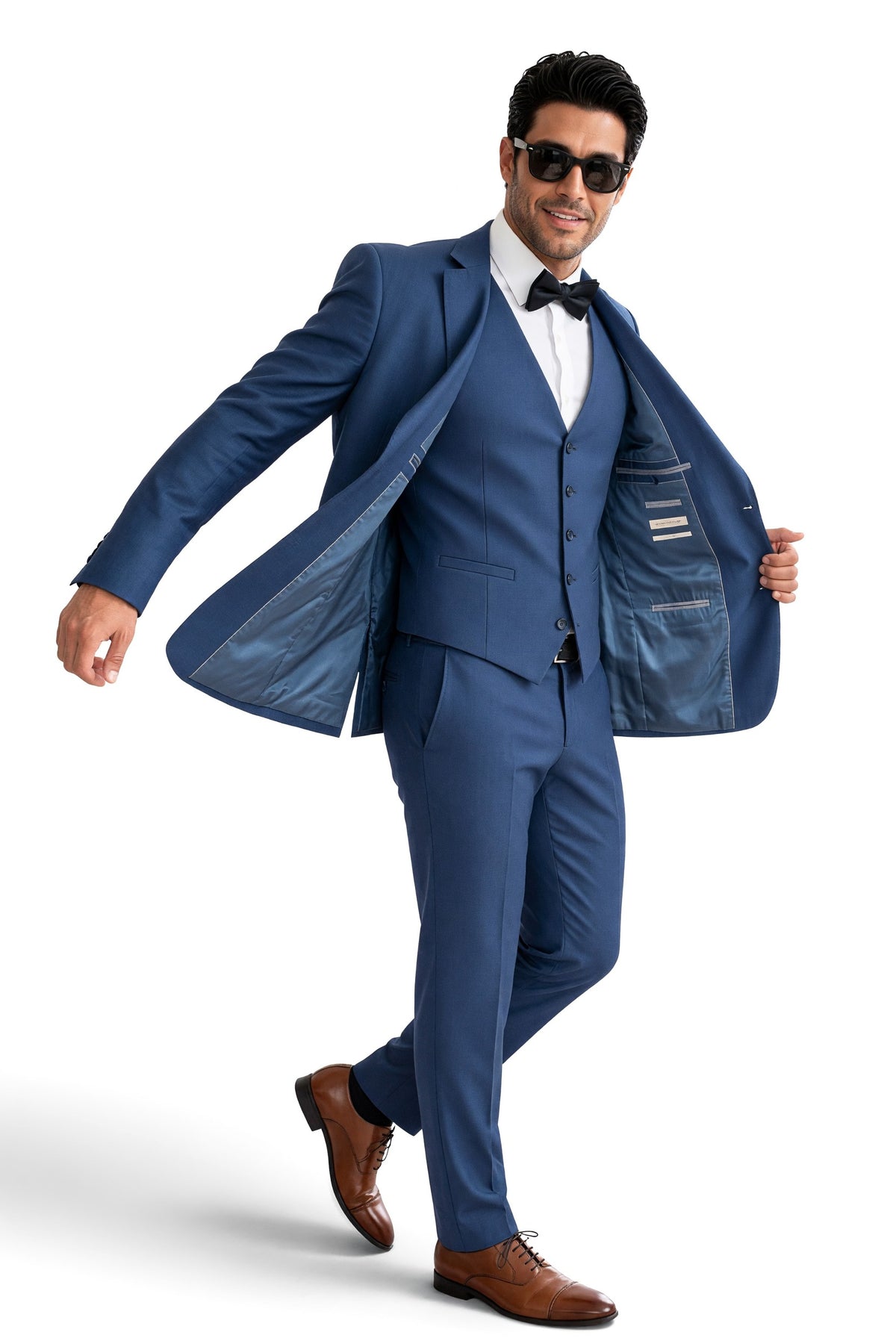 Italian Job 3-piece suit with trim, style 1541
