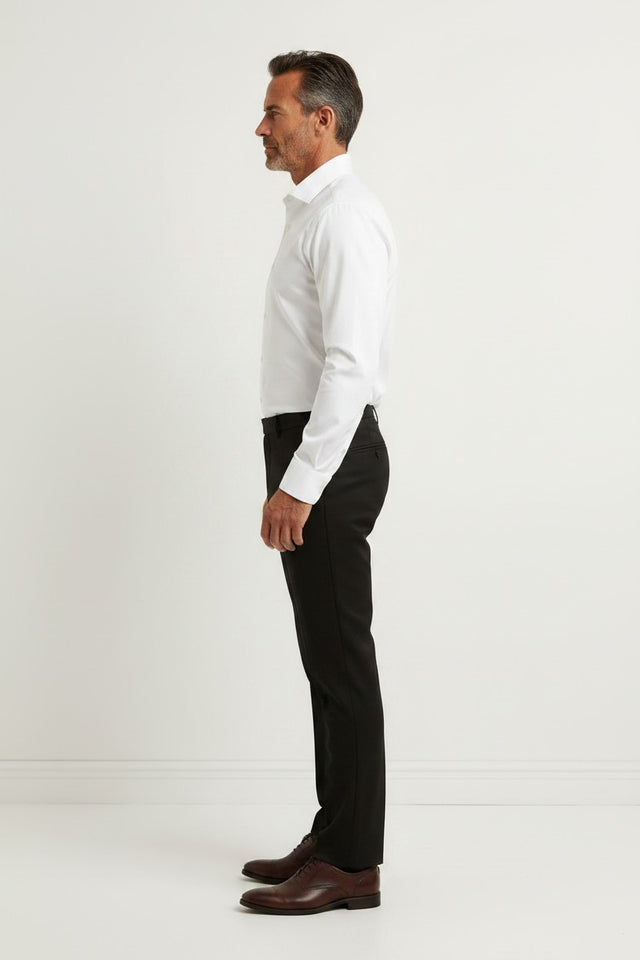 Kent & Co wrinkle-free cotton dress shirt with gift box