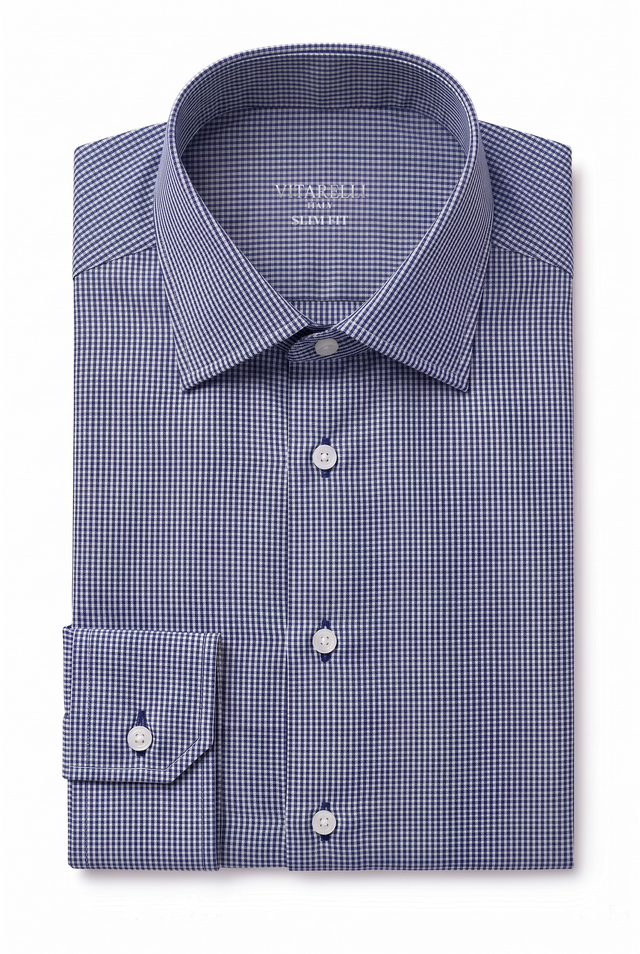 Vitarelli ultra fine knit slim fit dress shirt