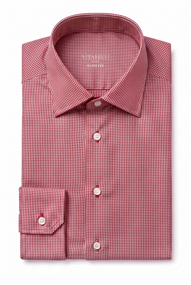 Vitarelli ultra fine knit slim fit dress shirt