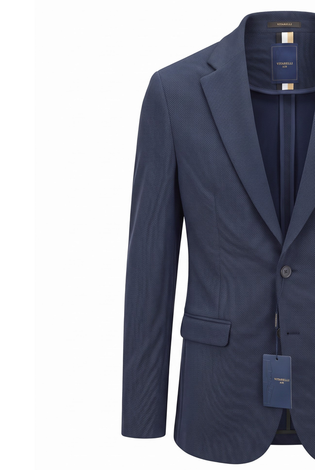 Vitarelli Air navy knit jacket, style 14880