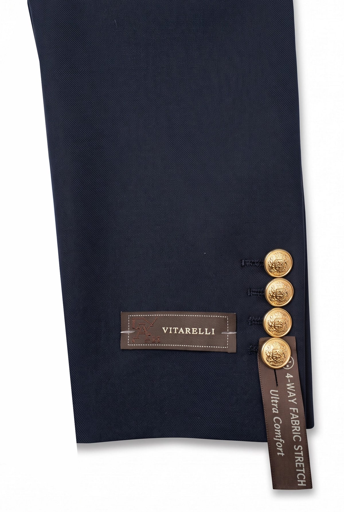 Vitarelli notch lapel slim fit blazer, style 6970