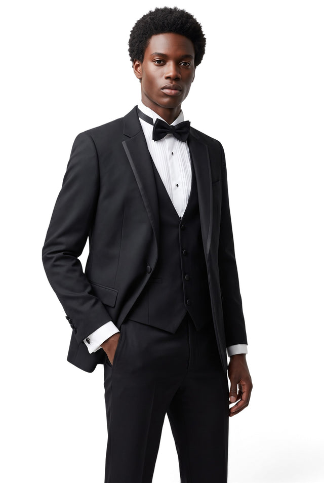 Italian Job 3-piece tuxedo with trim, style 1559