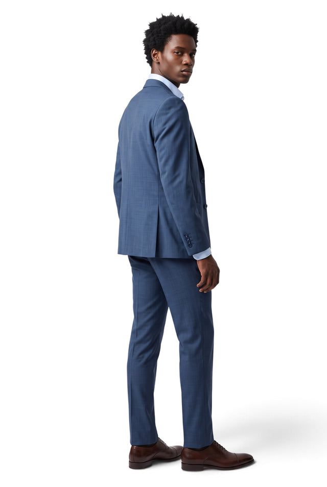 Italian Job navy 2-piece suit, style 1564