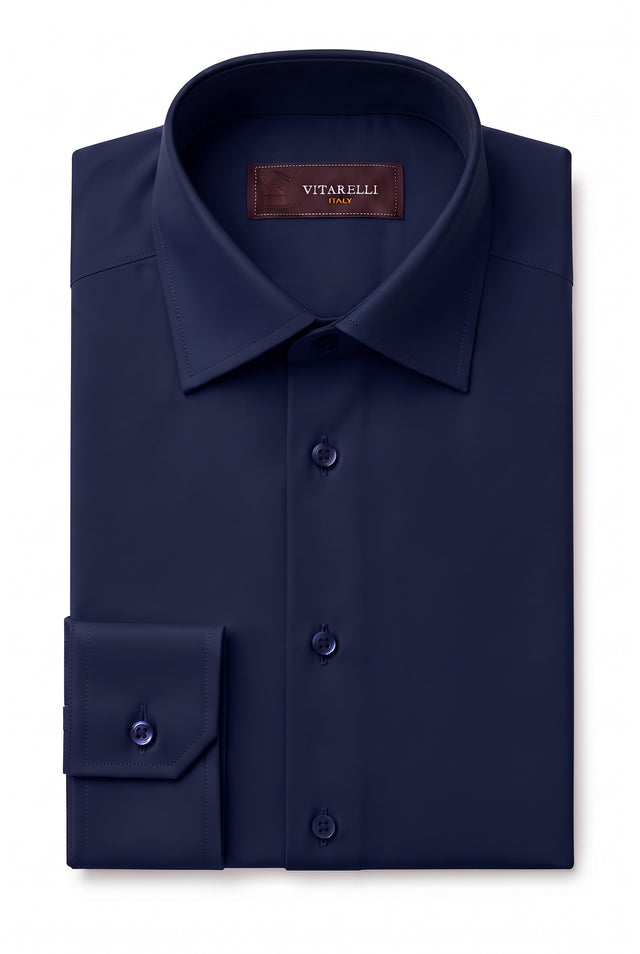 Vitarelli stretch slim fit dress shirt