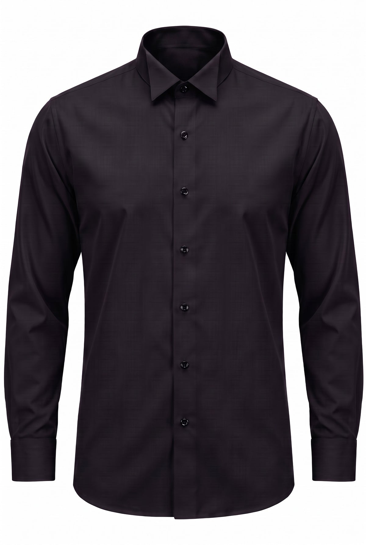Vitarelli pleated-front tuxedo shirt, detail