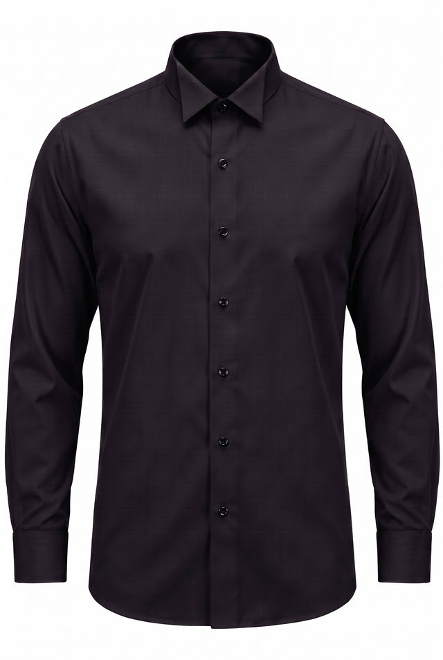 Vitarelli pleated-front tuxedo shirt, detail