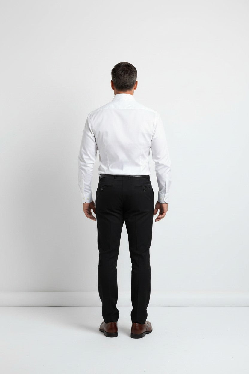 Kent & Co wrinkle-free cotton dress shirt with gift box