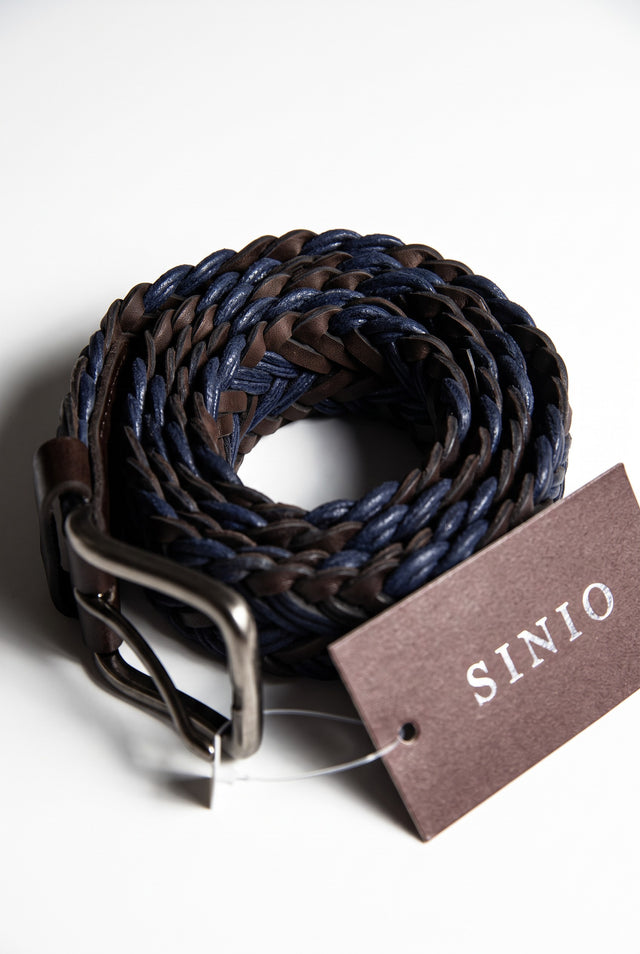 Vitarelli navy dress belt, style 2730