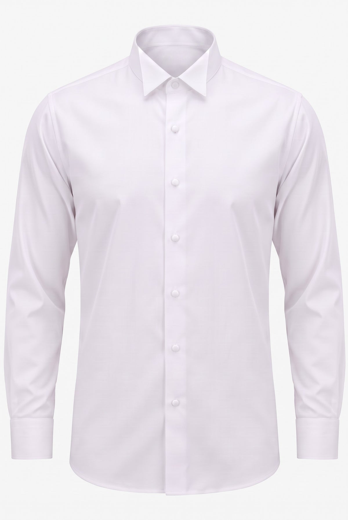 Vitarelli pleated-front tuxedo shirt, detail