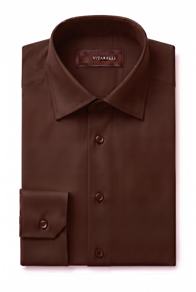 Vitarelli 4-way stretch slim fit dress shirt