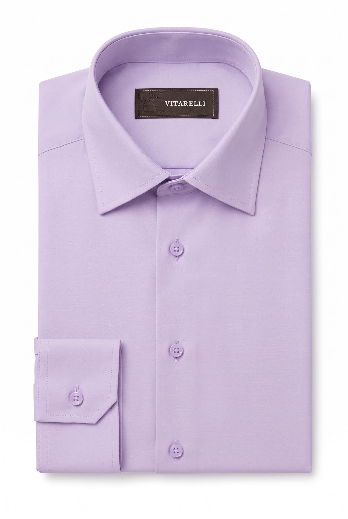 Vitarelli 4-way stretch slim fit dress shirt
