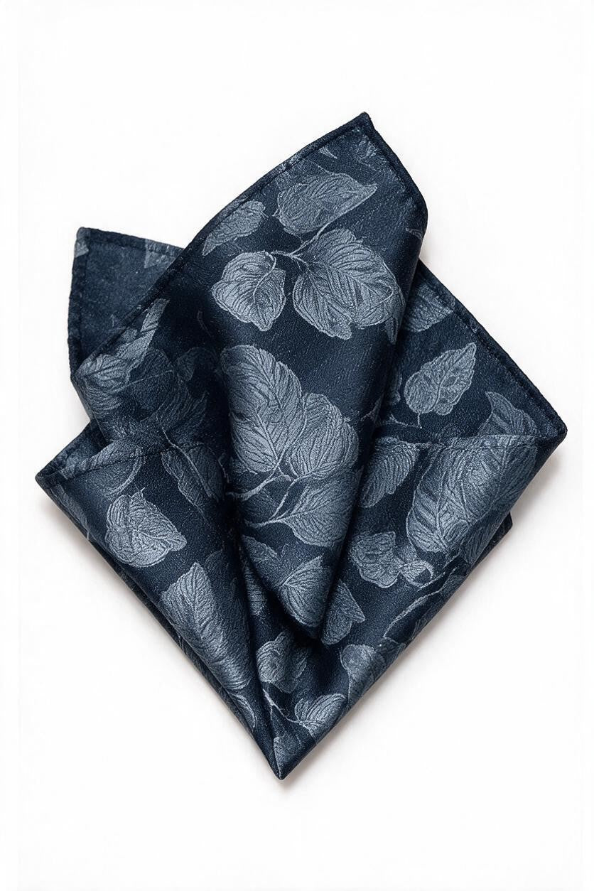 7cm patterned tie with matching pocket square