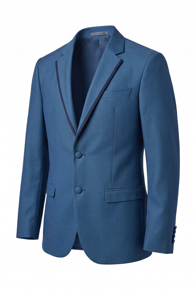 Italian Job 3-piece suit with trim, style 1541
