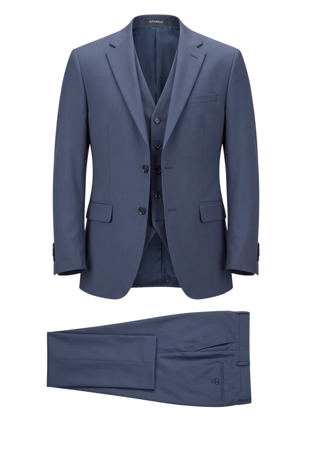 Vitarelli 3-piece 4-way stretch suit, style 2080