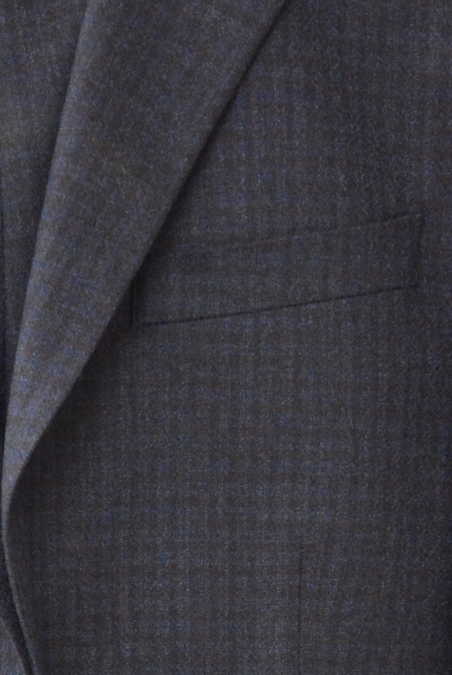 Vitarelli navy 2-piece wool suit, style 23170