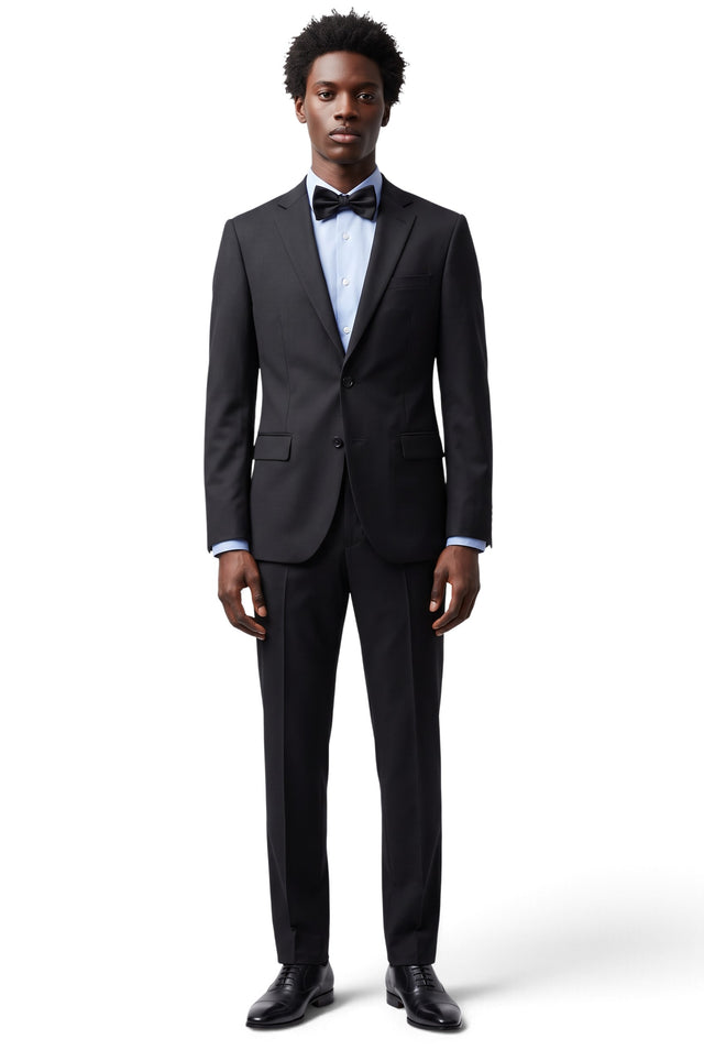 Vitarelli black 2-piece slim fit suit, style 2670