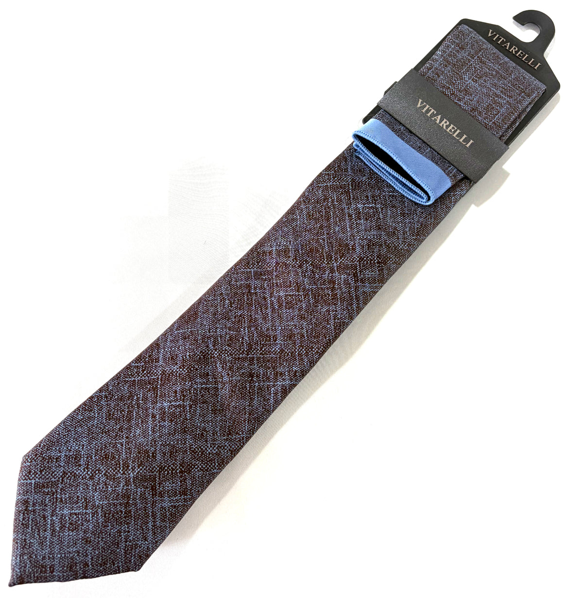 Vitarelli tie with matching pocket square