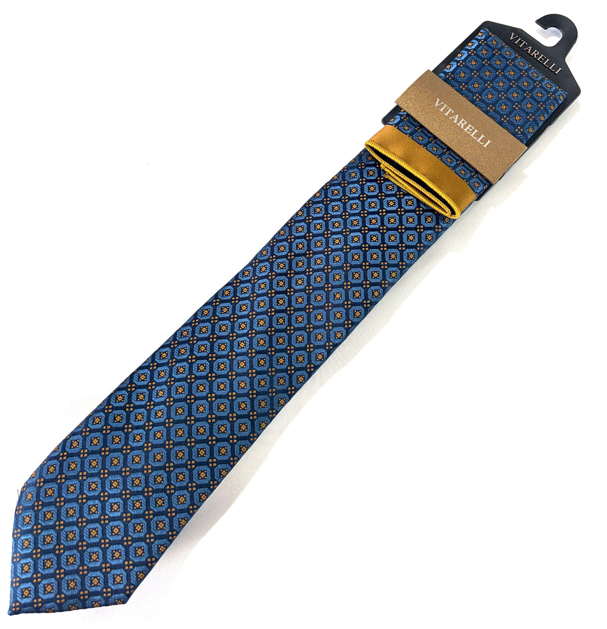Vitarelli tie with matching pocket square