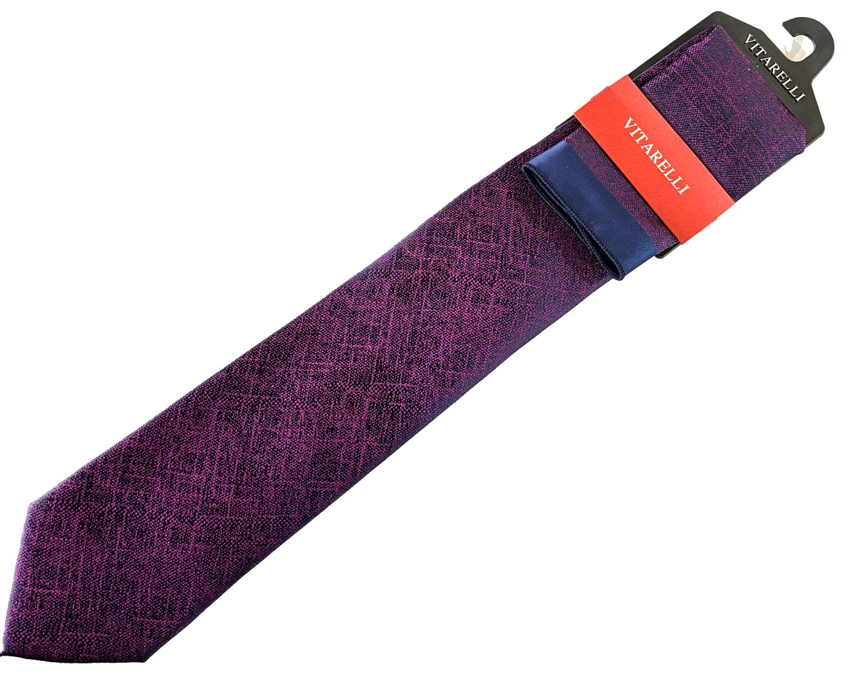 Vitarelli Ties with Matching Pocket Square – Assorted Styles