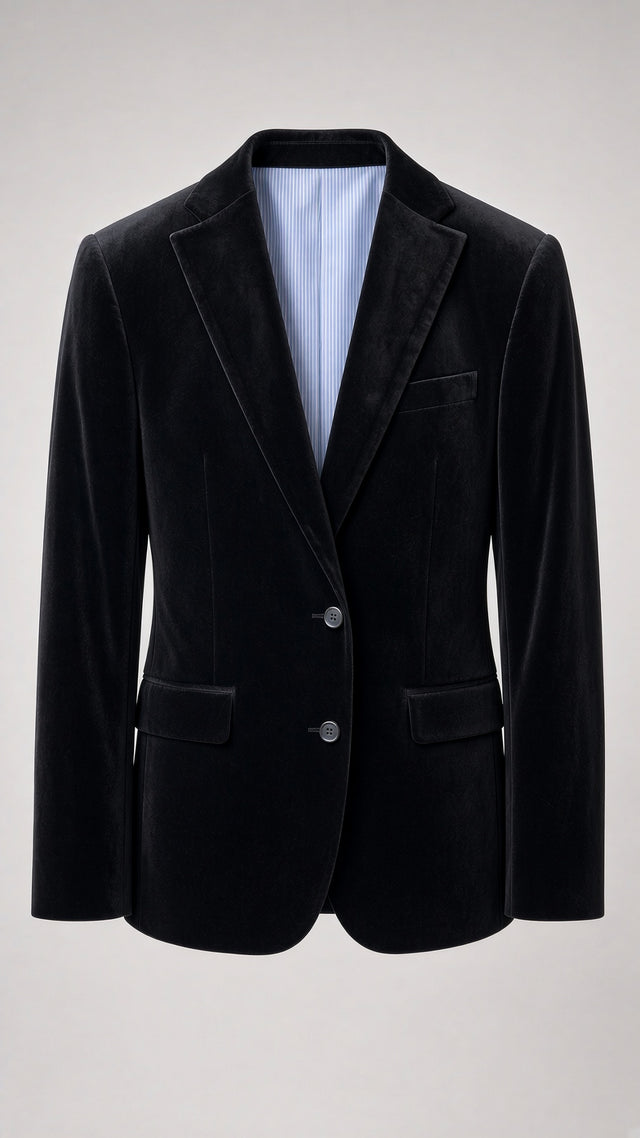 Vitarelli Velvet Dinner Jacket – Men's Velvet Blazer