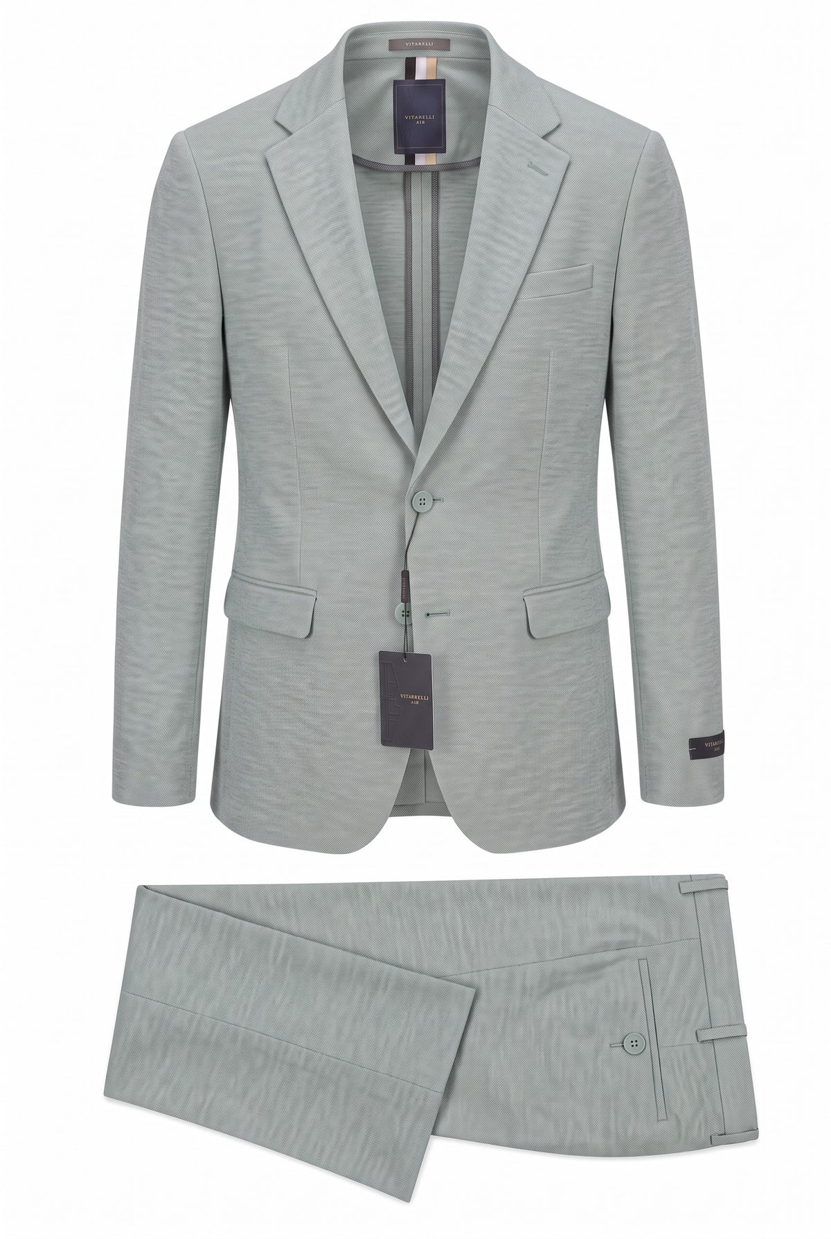 Vitarelli Air Unlined 2-Piece Suit – Sage Green (159528)