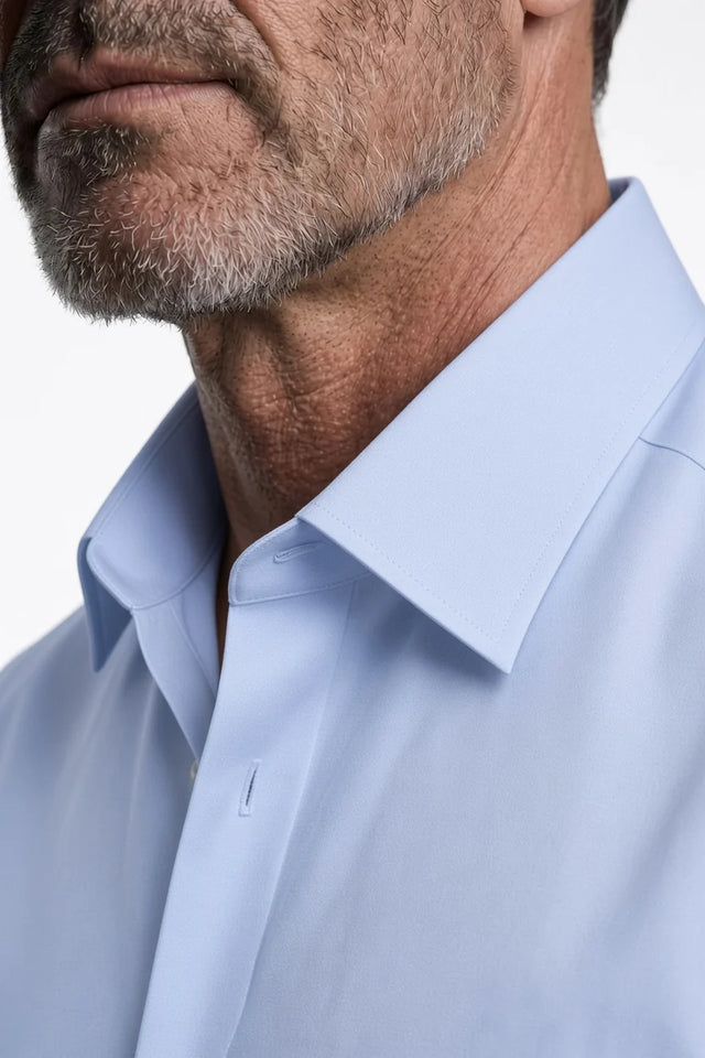 Kent & Co wrinkle-free cotton dress shirt with gift box