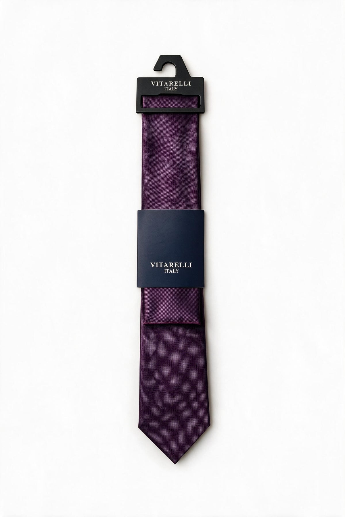 Premium Vitarelli 8cm tie with pocket square, dotted