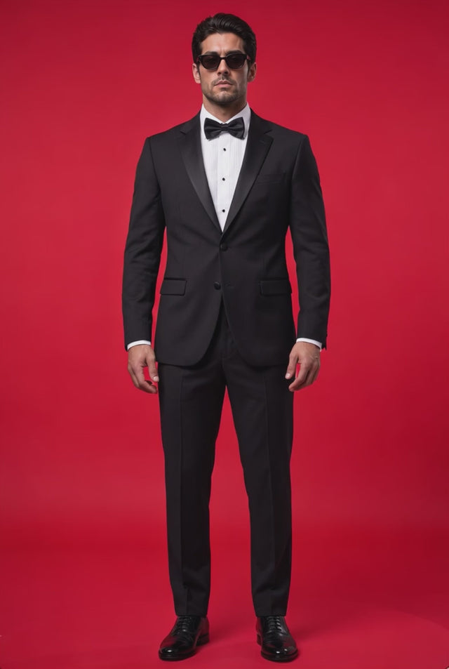 Vitarelli Slim Fit Shawl Lapel Tuxedo – Big & Tall to 62 (220)