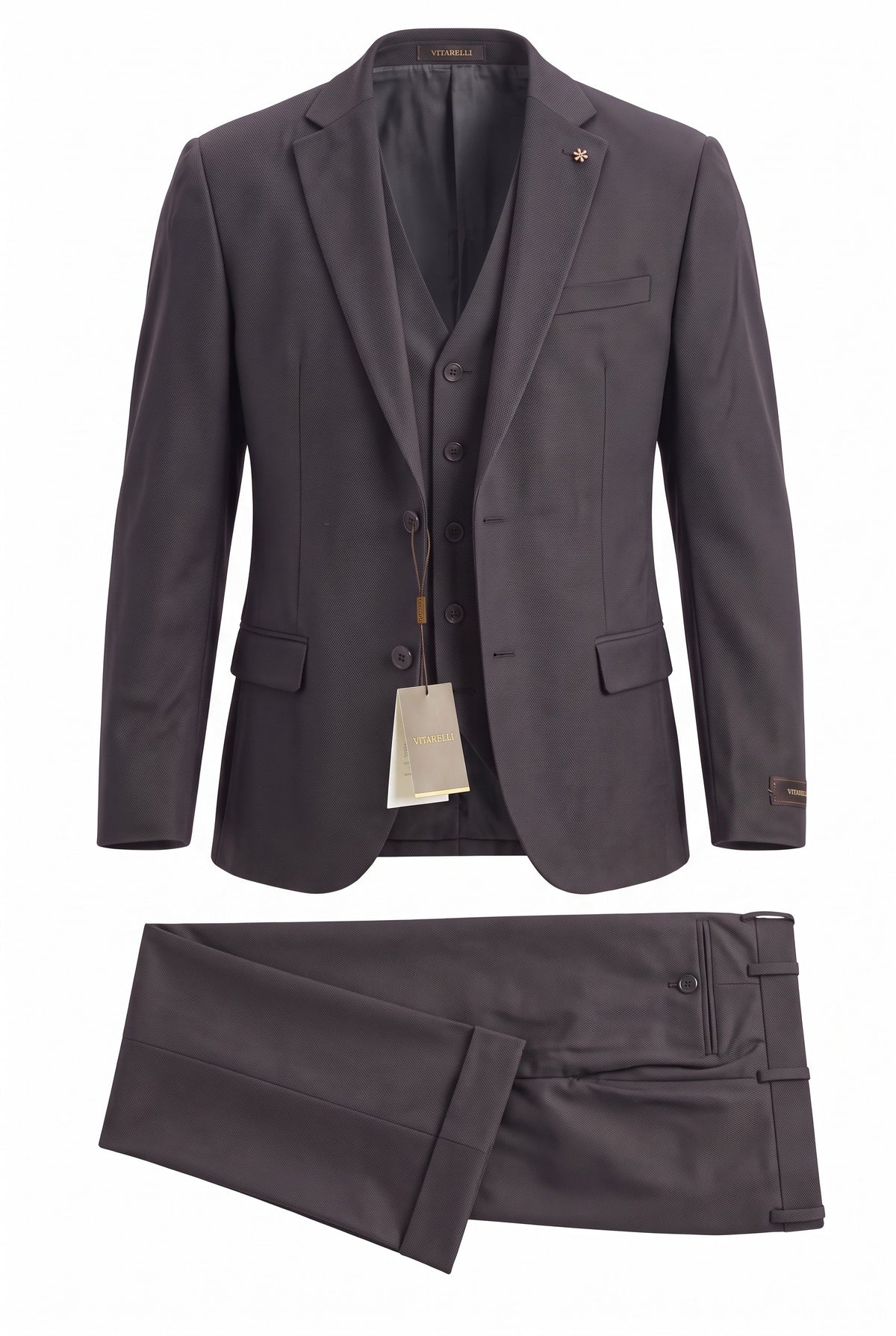 Vitarelli 3pc Balencia Fit - Burgundy, Dark Gray, Navy