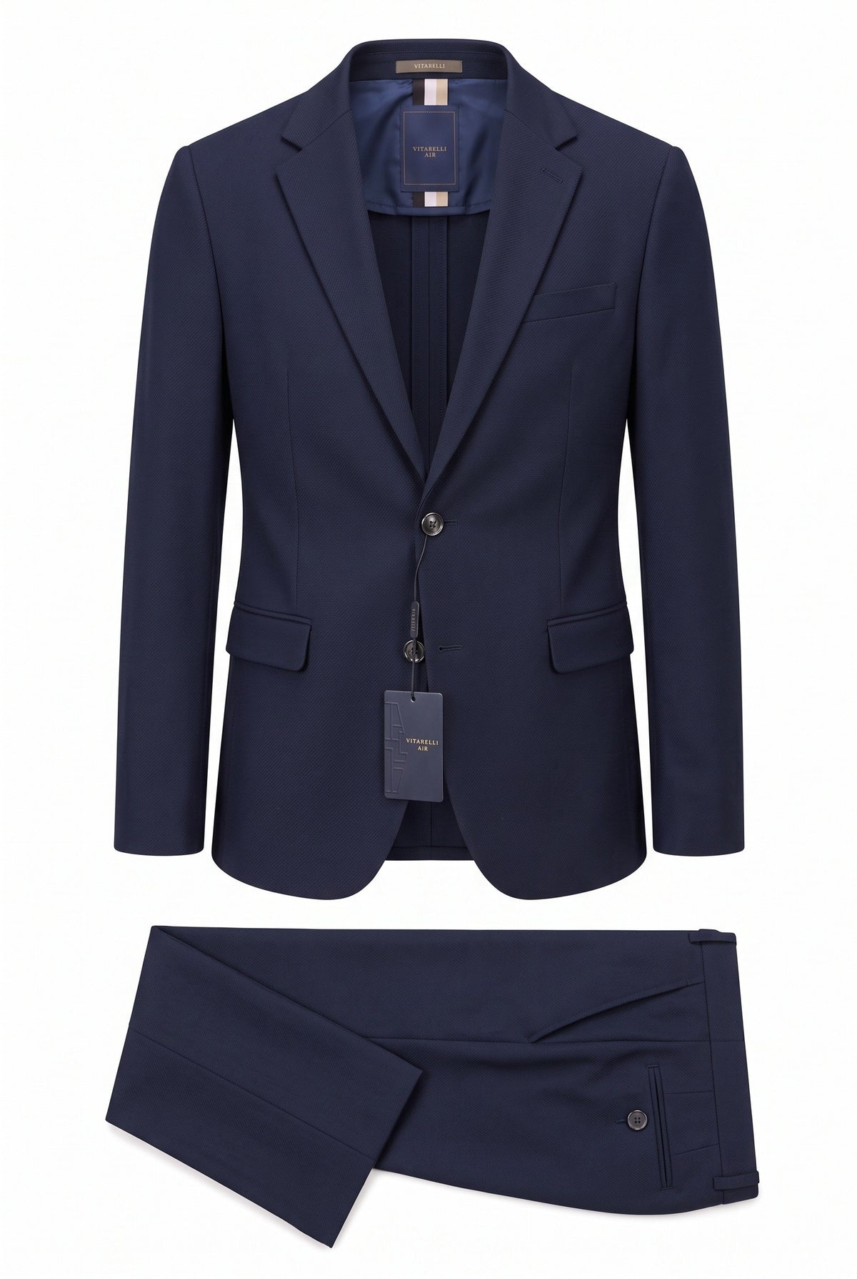 Vitarelli Air Unlined 2-Piece Suit – Blue (146022)