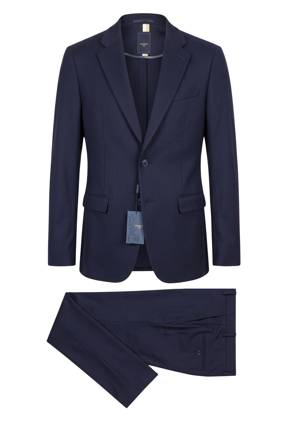 Vitarelli Air Unlined 2-Piece Suit – Navy (158534)