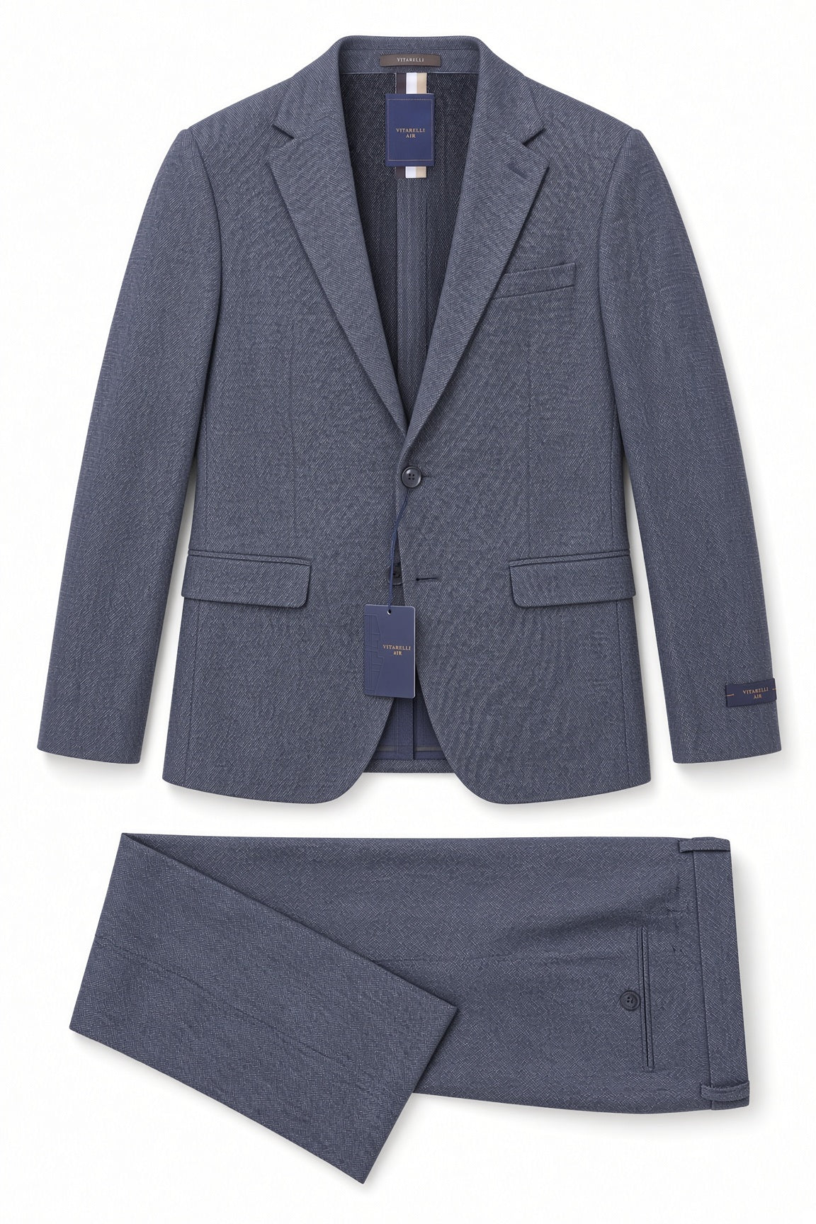 Vitarelli Air Unlined 2-Piece Suit – Navy (851)