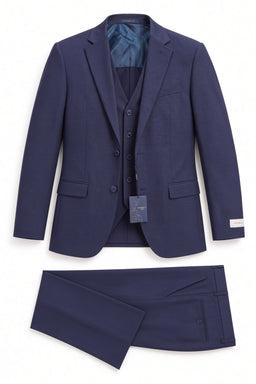 Vitarelli Air Unlined 3-Piece Suit with Vest – Dark Navy (15151)