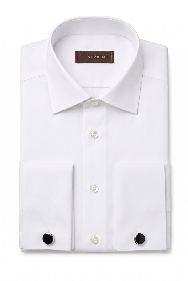 Vitarelli French cuff dress shirt with large cuffs