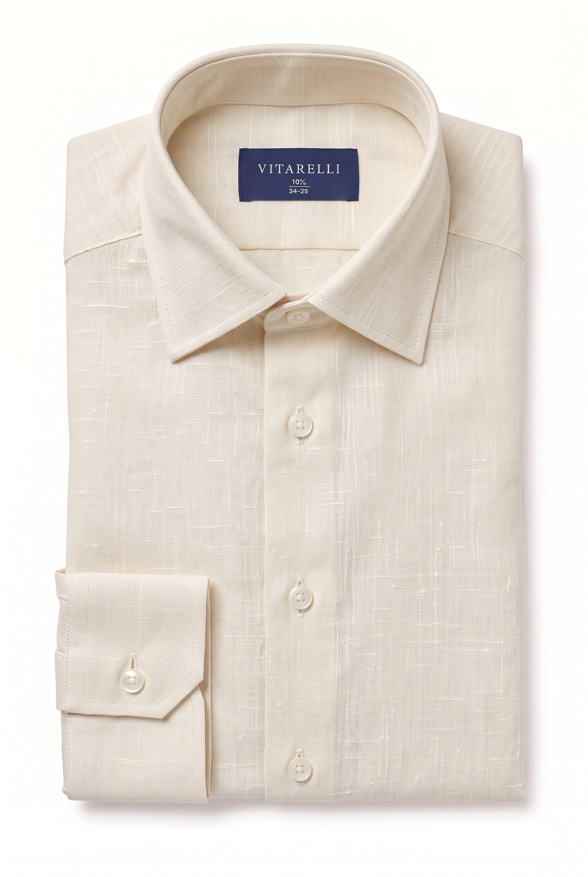 Vitarelli modern fit linen dress shirt