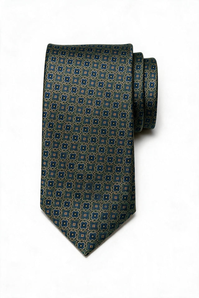 Vitarelli tie with pocket square, style T-21