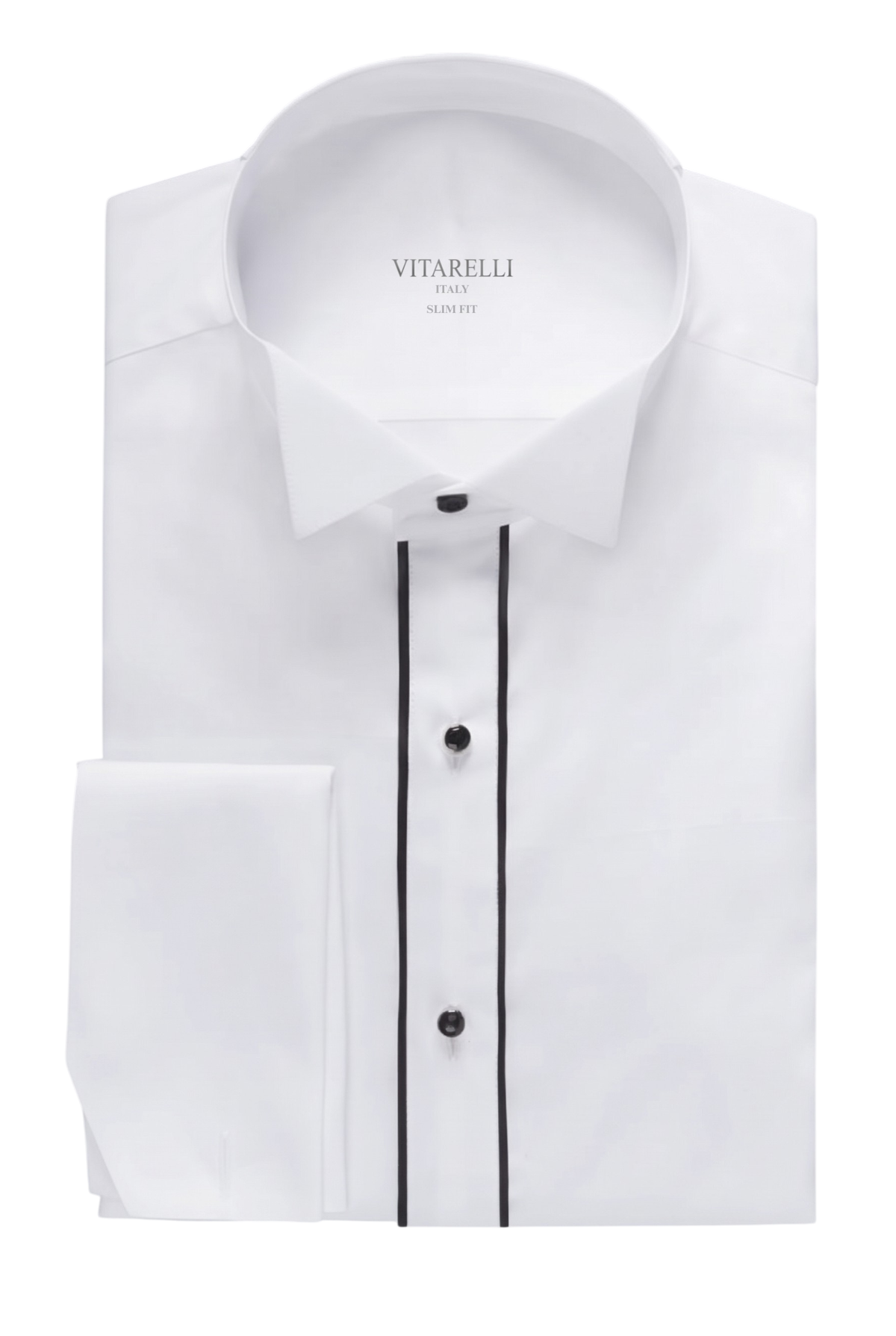 Vitarelli Tuxedo Shirt – Textured Front | Men's Formal