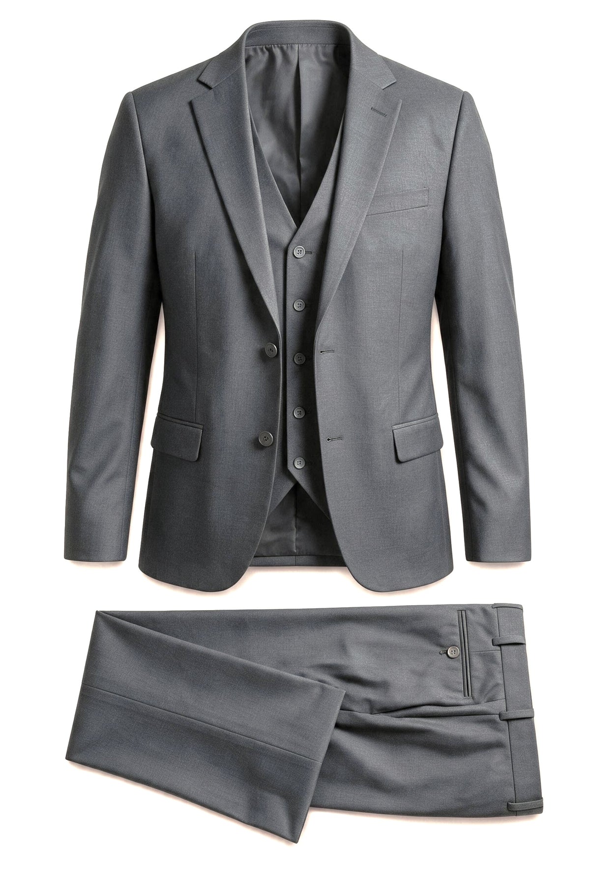Vitarelli men's suit in gray, style 3050