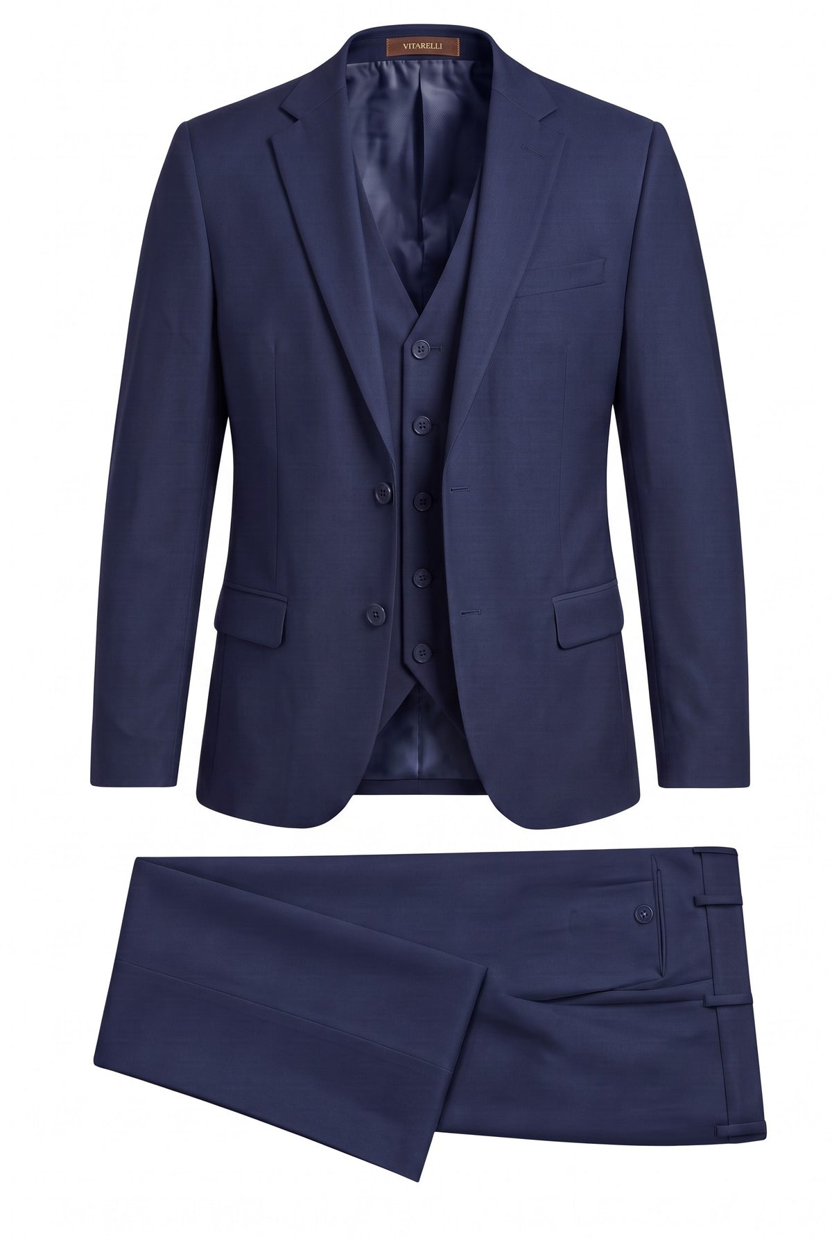 Vitarelli 3-Piece Suit with Vest (004)