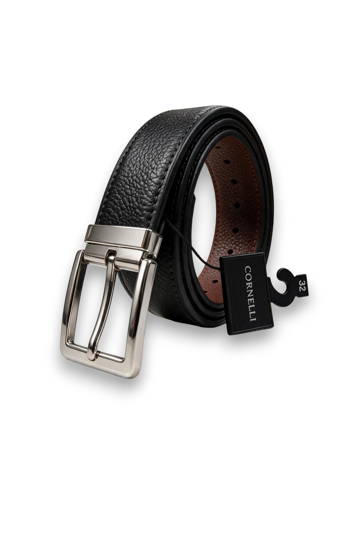 Vitarelli PU Dress Belt – Black (BELTS PU BLACK)