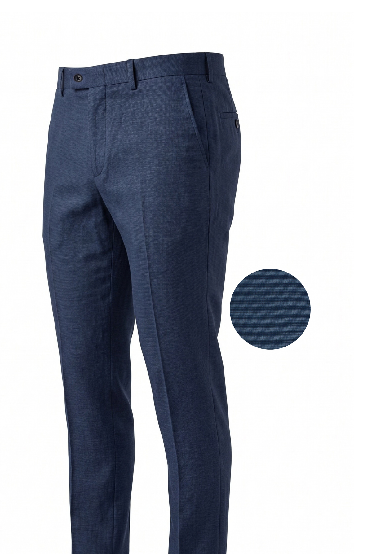 Vitarelli euro fit dress slacks in blue, style 2749213