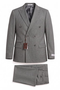 Vitarelli Single-Breasted Notch Lapel 3-Piece Suit – Charcoal (AT32KCHRSB2V)