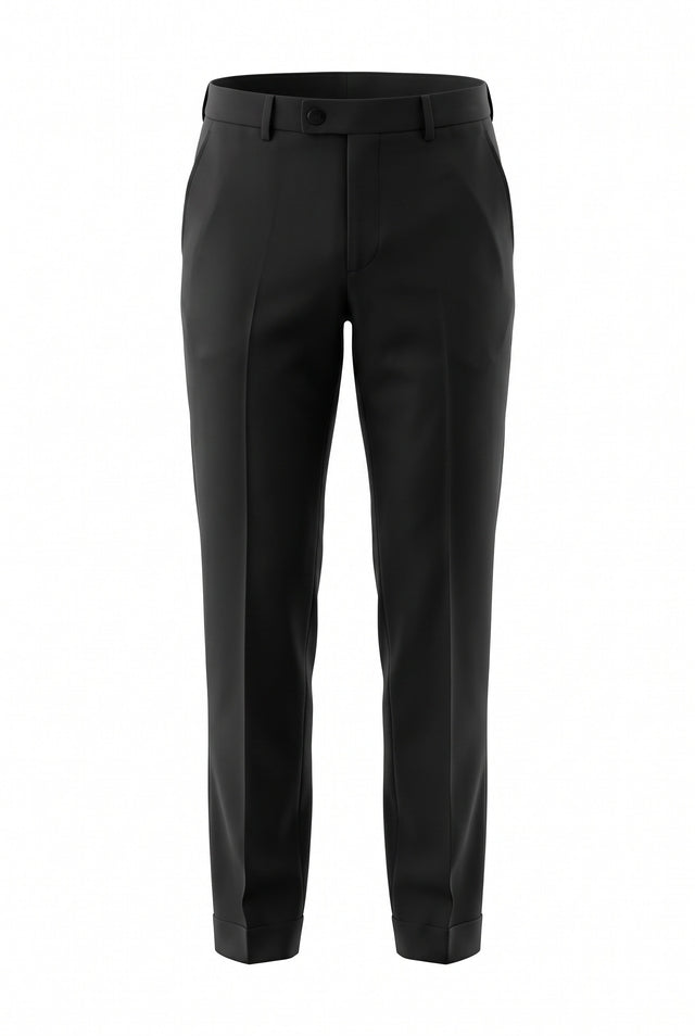 Men's dress slacks in black, style 220