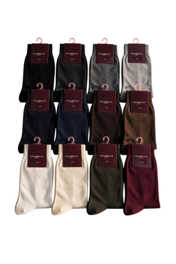 Vitarelli Men's Dress Socks by the Dozen – Mixed Assortment (SOCKS-MIXED)